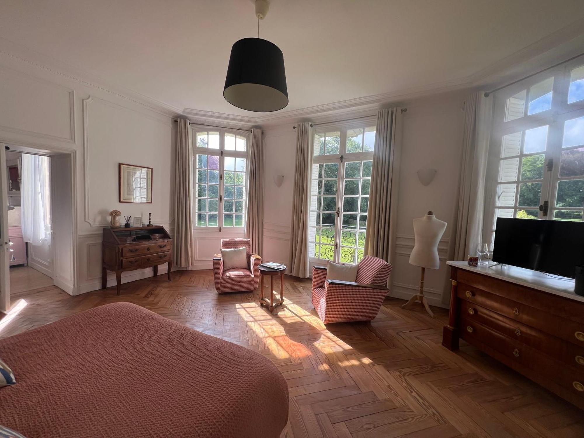Le Chateau De Bertreville Saint Ouen Entre Mer Et Campagne 外观 照片