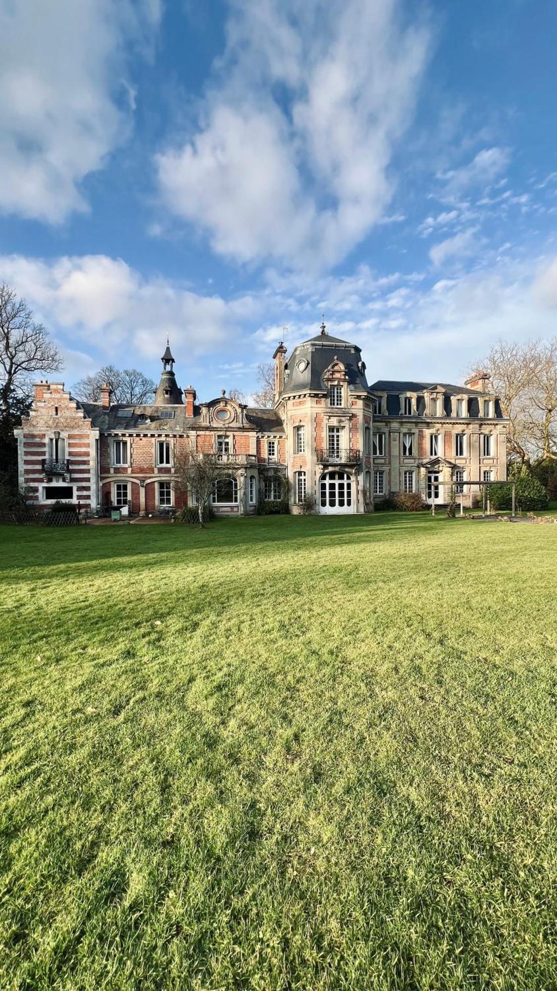 Le Chateau De Bertreville Saint Ouen Entre Mer Et Campagne 外观 照片