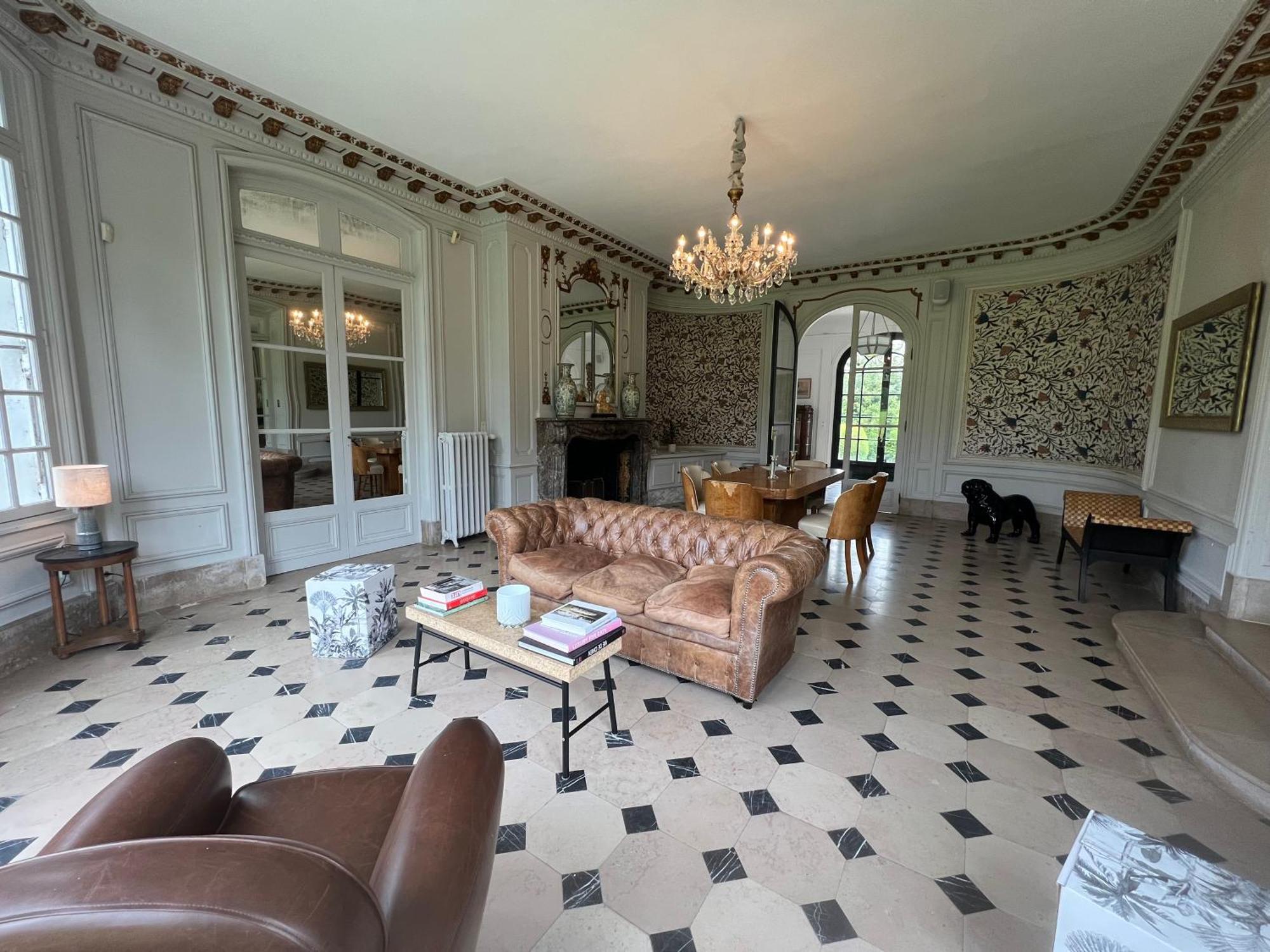 Le Chateau De Bertreville Saint Ouen Entre Mer Et Campagne 外观 照片